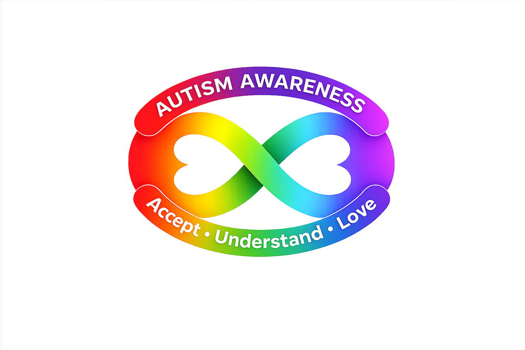 Autism Rainbow Infinity Symbol Design