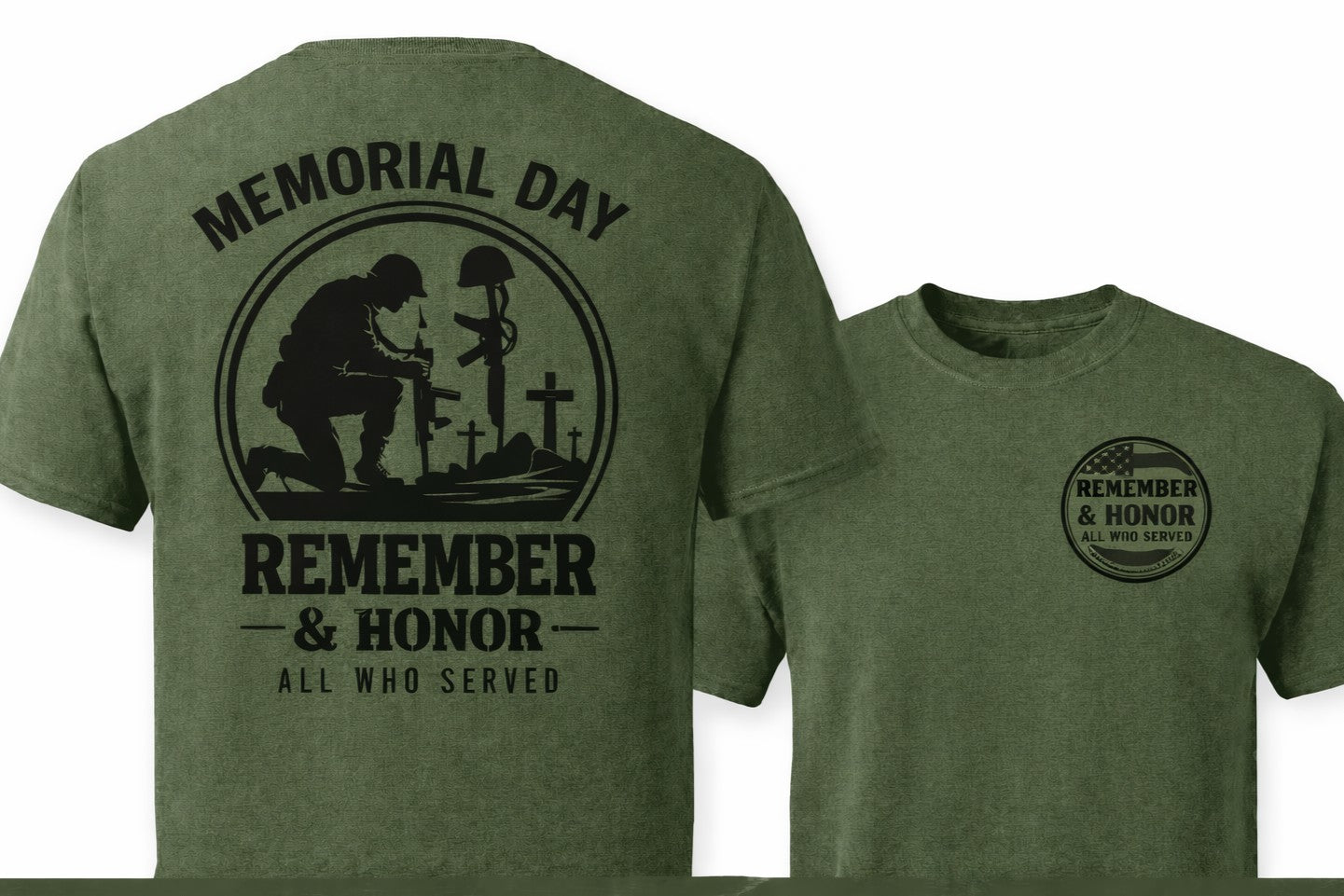 Honor, remember, and wear your pride with purpose (Memorial Day)