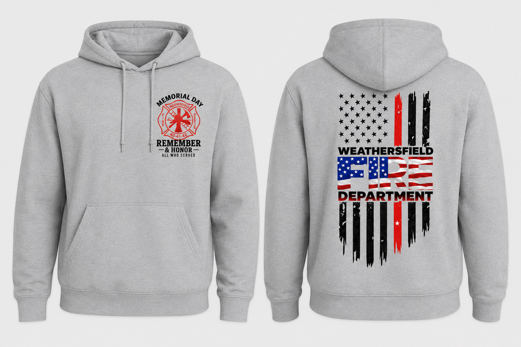 Weathersfield Fire Department Memorial Day Apparel