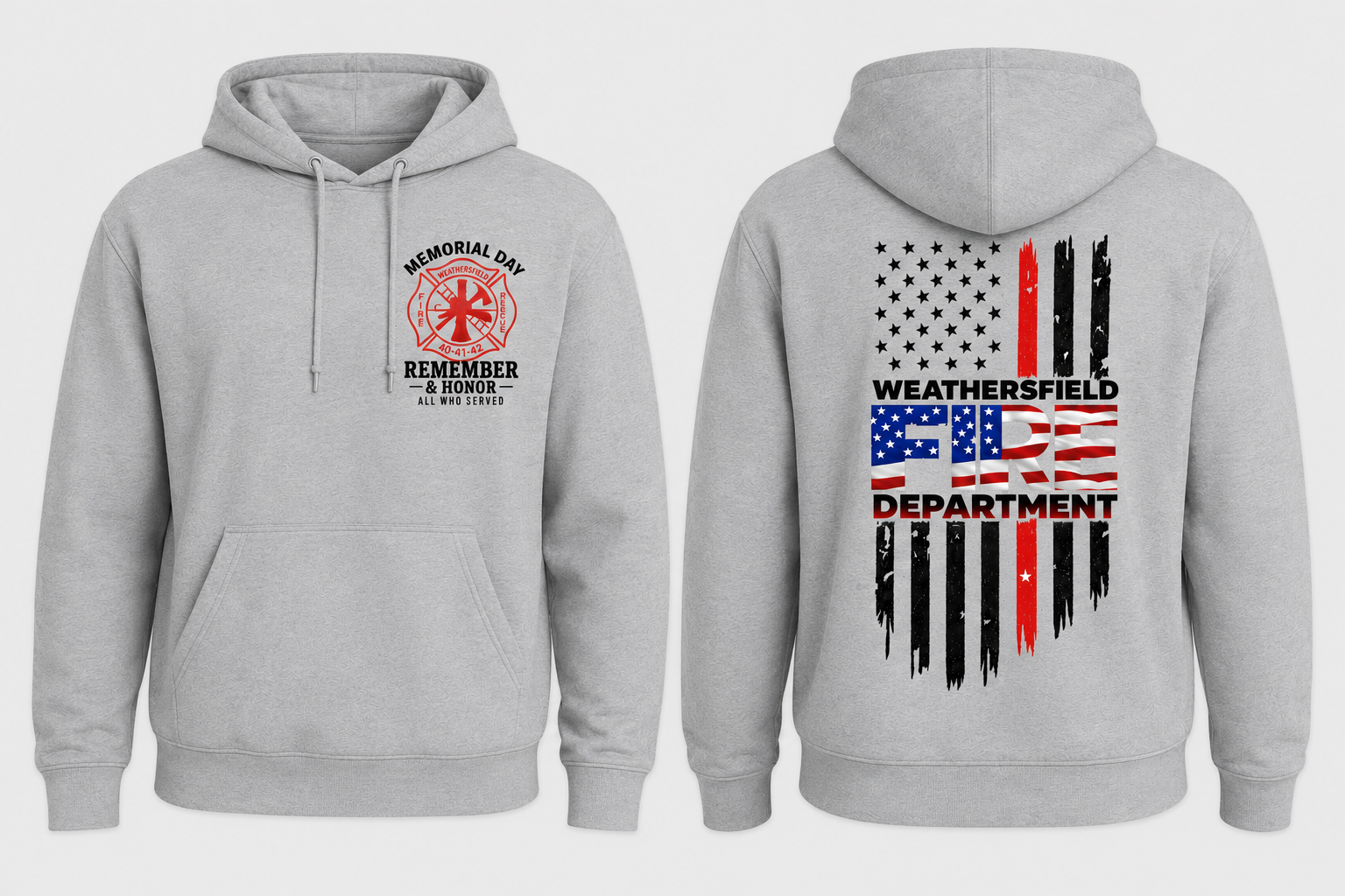 Weathersfield Fire Department Memorial Day Apparel