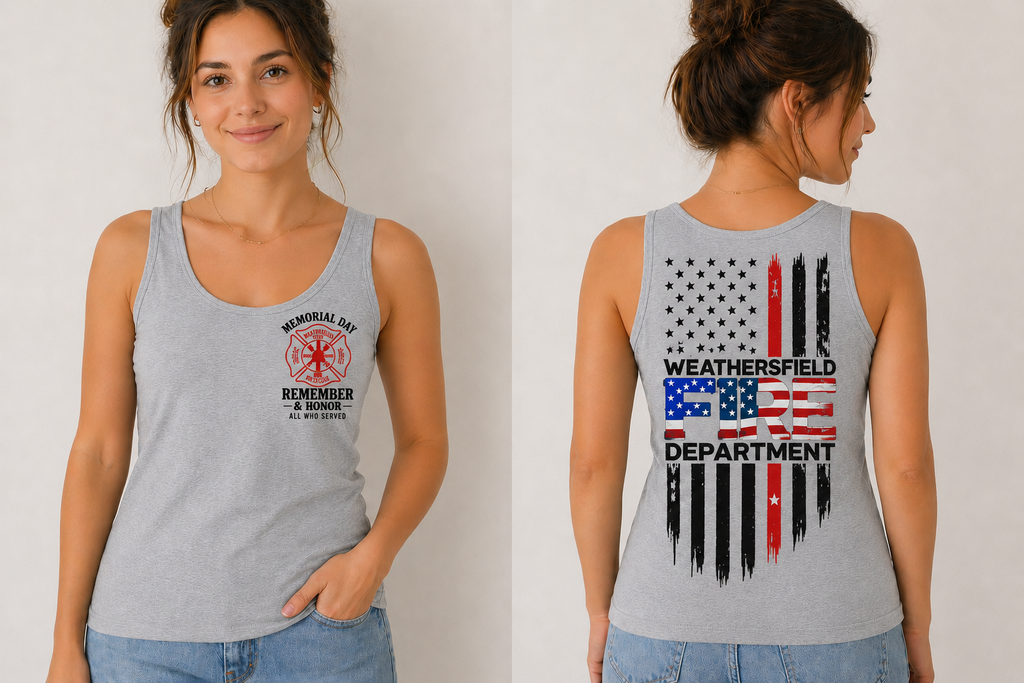 Weathersfield Fire Department Memorial Day Apparel