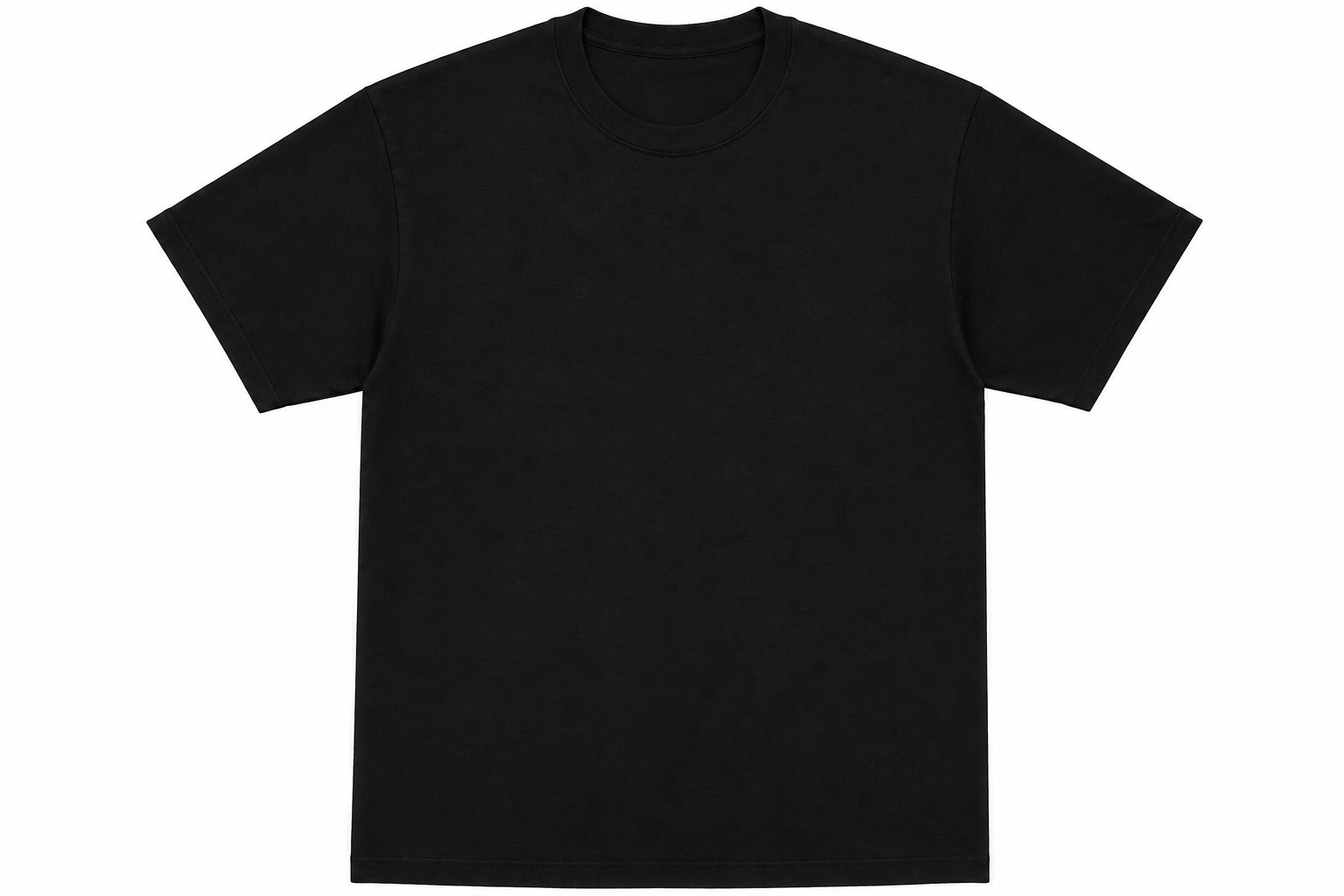 X-Large Blank T-Shirts (Black)(Fruit of the Loom)