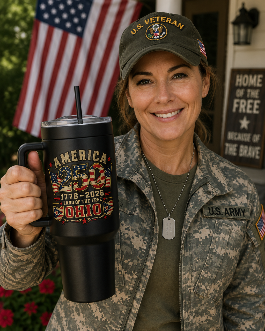 America 250th Anniversary 40oz Tumbler