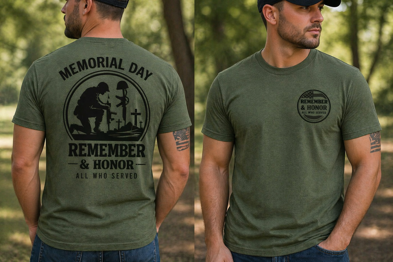 Honor, remember, and wear your pride with purpose (Memorial Day)