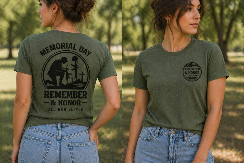 Honor, remember, and wear your pride with purpose (Memorial Day)