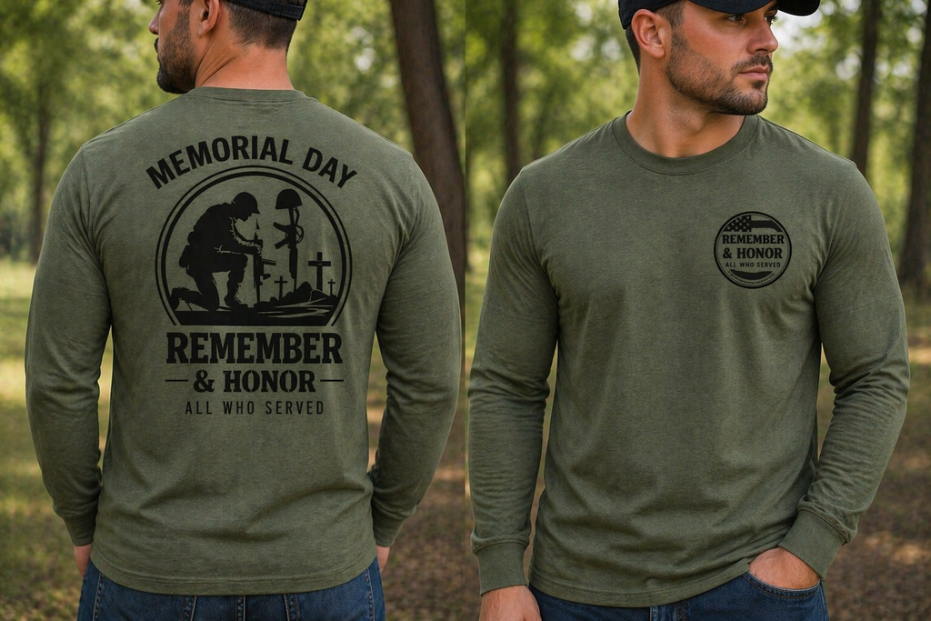 Honor, remember, and wear your pride with purpose (Memorial Day)