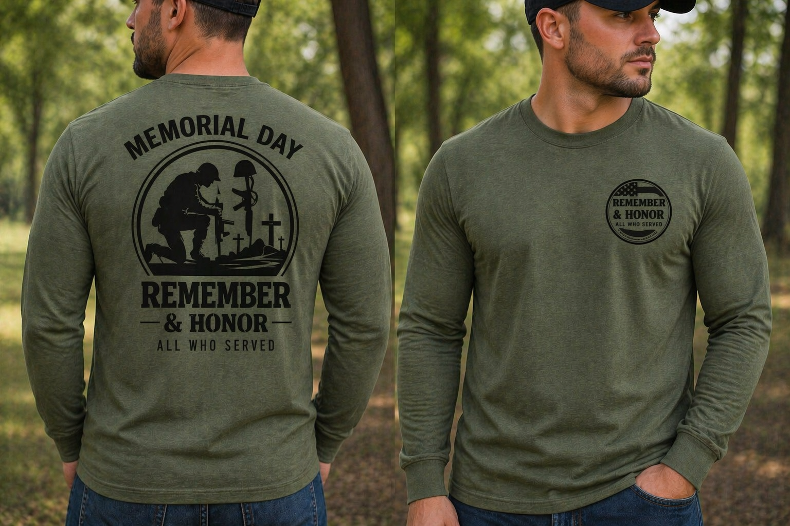 Honor, remember, and wear your pride with purpose (Memorial Day)