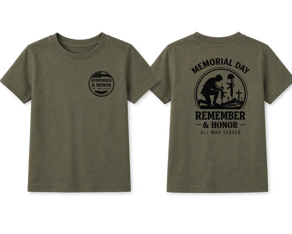 Honor, remember, and wear your pride with purpose (Memorial Day)