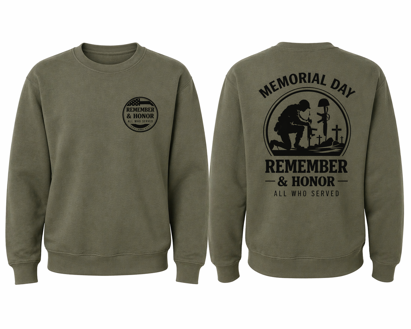 Honor, remember, and wear your pride with purpose (Memorial Day)