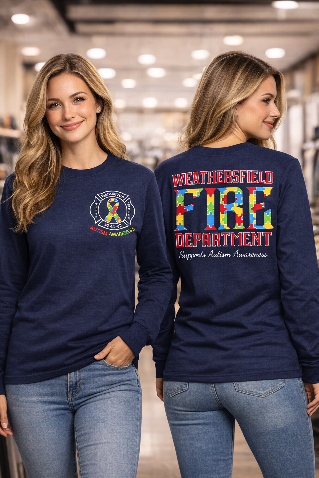 Weathersfield Fire Department Autism Awareness Collection