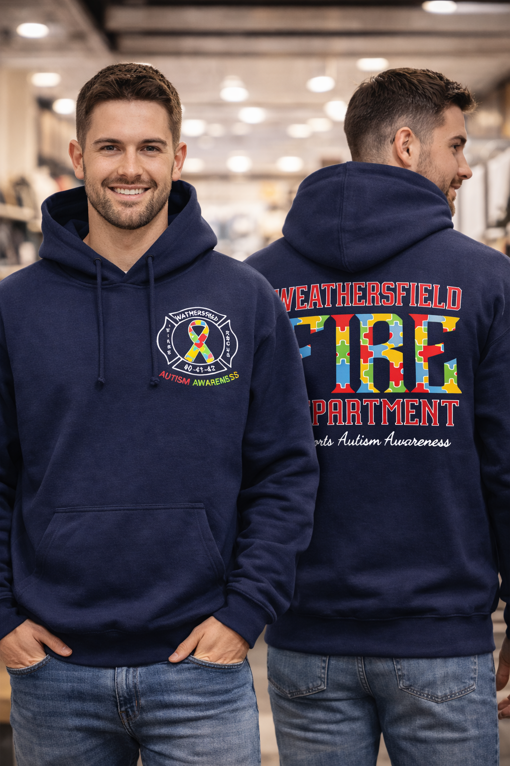 Weathersfield Fire Department Autism Awareness Collection