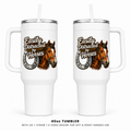 “Easily Distracted by Horses” Tumbler