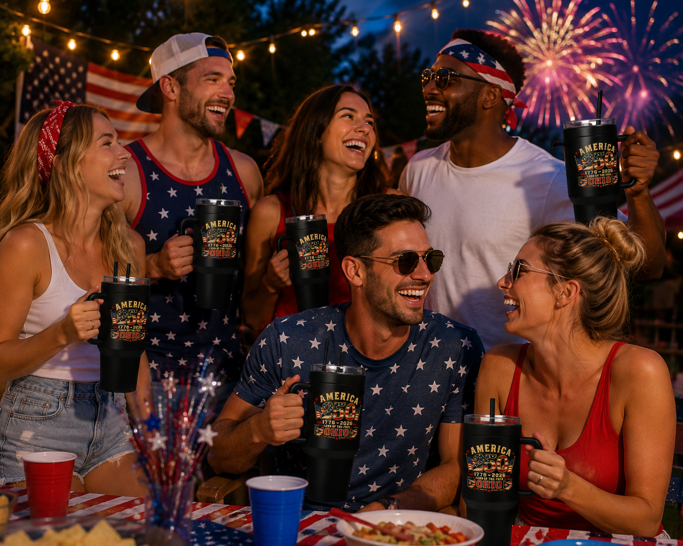 America 250th Anniversary 30oz Tumbler